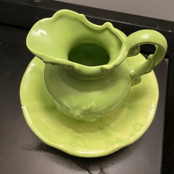 Vintage McCoy Like pitcher bowl and basin - Picture 2 of 4